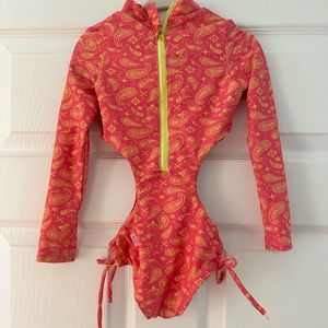 Too Cool Beachwear, 2 bathing suits, size 4